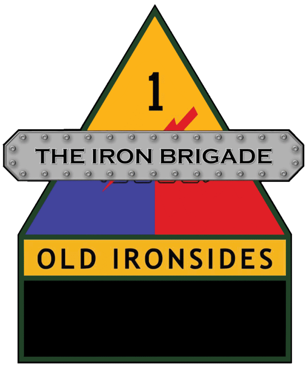 IRON BRIGADE Plaque "18 x15 " READY TEMPLATE"